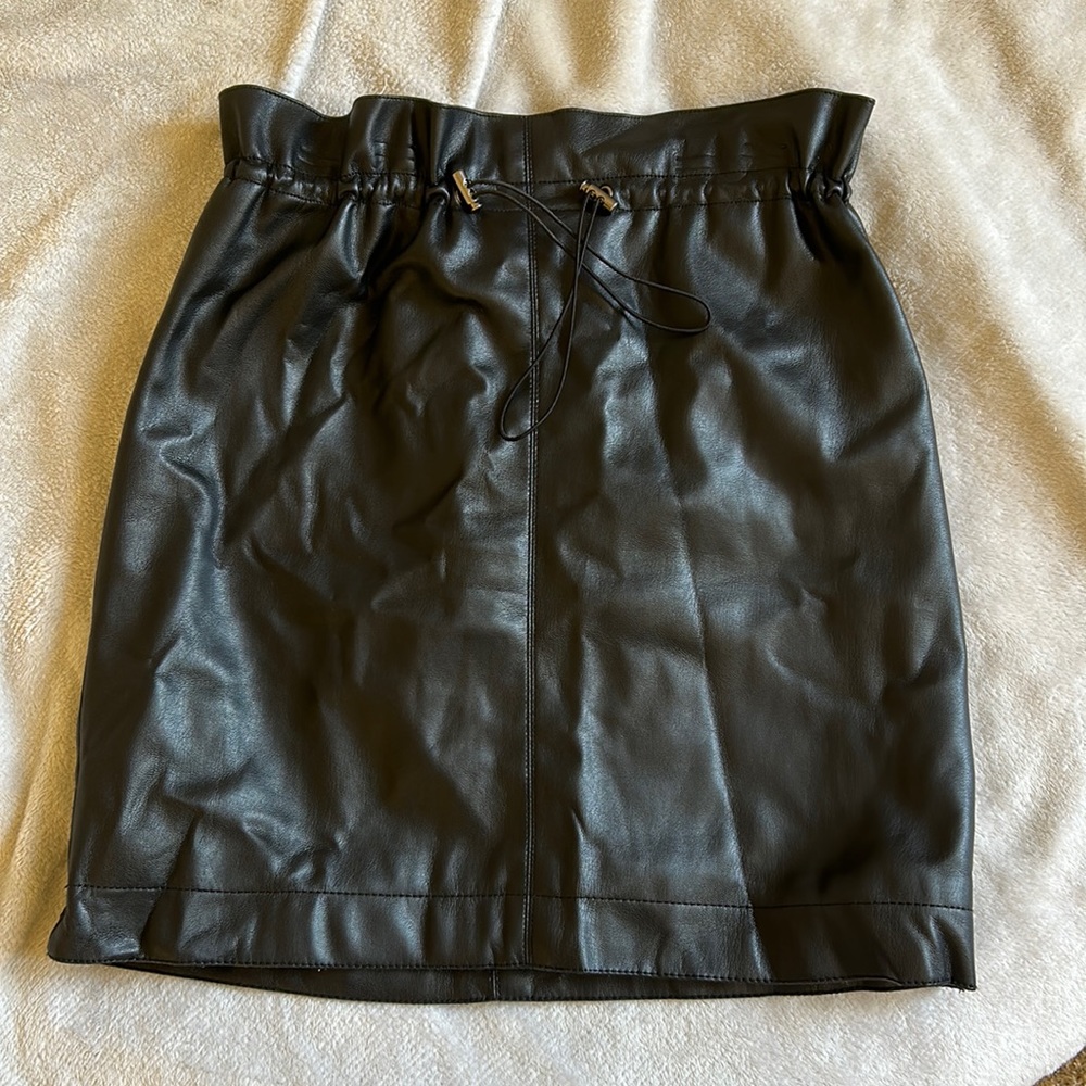 Leather skirt from H&M